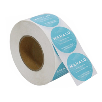 Hot Sale Adhesive Sticker Plain Label Printing