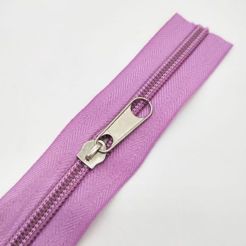 Well-made multicolored nylon long zippers for garment