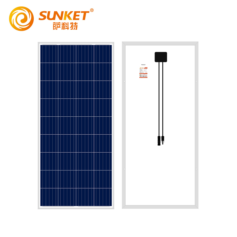 Talesun과 비교 한 Poly 140Watt Solar PV 모듈