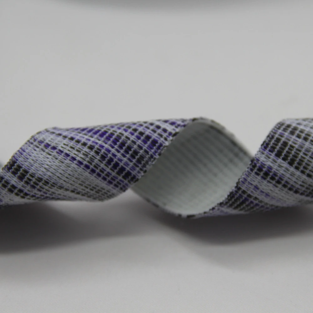Colorful 100 % Polyester Jacquard Elastic Webbing / Ribbon / Strap / Tape for Bags / Garment Accessories