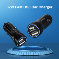 32W mobile phone charger for Car