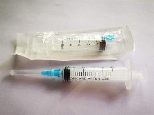 5ml Sterile Hydrodermic disposal syringes with luer slip