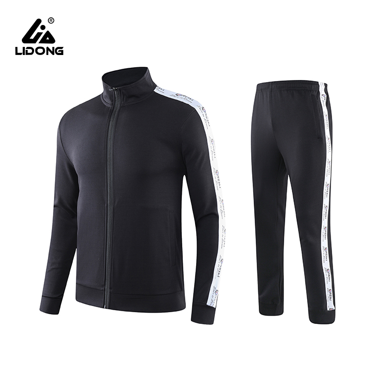 Trackpant e Track Jacket Jogger Gym Conjunto de roupa casual