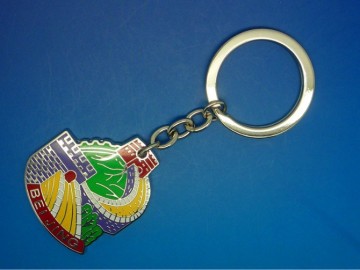 great wall painting keychain