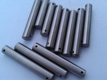 two holes pin carbon steel 45# unharden ISO2340