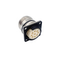 M23 Conector de brida CW Macho 9 Pole