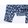 Ladies Denim Printed Shirt