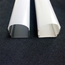 Tianqi Chinese supplier extrusion plastic square cooperation diffuse stripe pc led housing