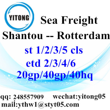 Shantou Shipping Services to Rotterdam