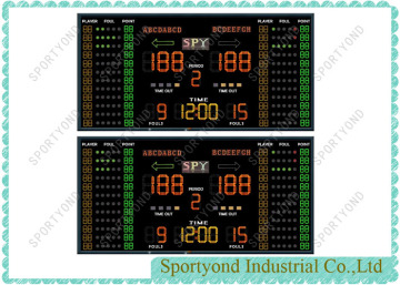 Large Electronic Digital Scoreboards For Basketball Scoring Display Board