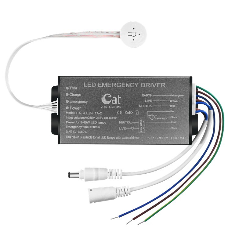 Kit de emergência de led de tensão constante DC12V-160V