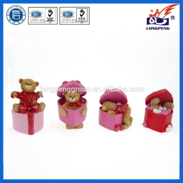 Happy Valentine's Day ,Valentines Gift,Sweetheart Teddy Bear in a Pink Valentine Box - For Her,Gift Idea