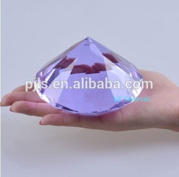 gems diamond Various crystal glass diamond,colored crystal diamonds for wedding table decoration