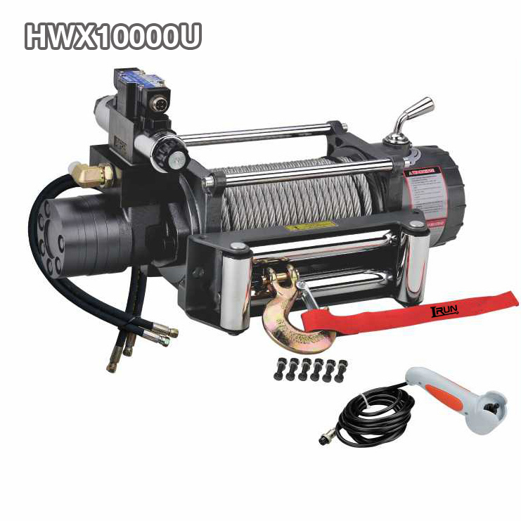Automactic Screw Cone Braking 4×4 Hydraulic Winch 10000Lbs Automactic Screw Cone Braking 4×4 Hydraulic Winch 10000Lbs