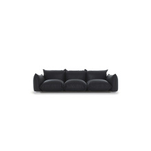 Współczesna tkanina 3-osobowa Corner Marenco Sofa