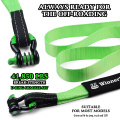 3Inch 9M Tow Strap With Shackle Combo Kit