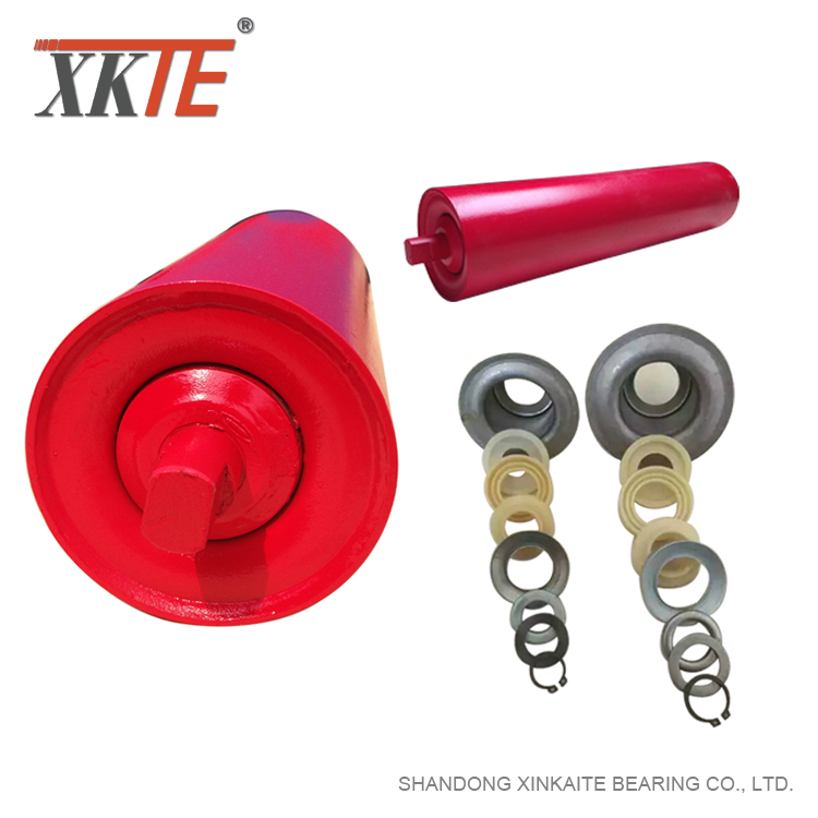 Mining Steel Idler Roller Spare Parts