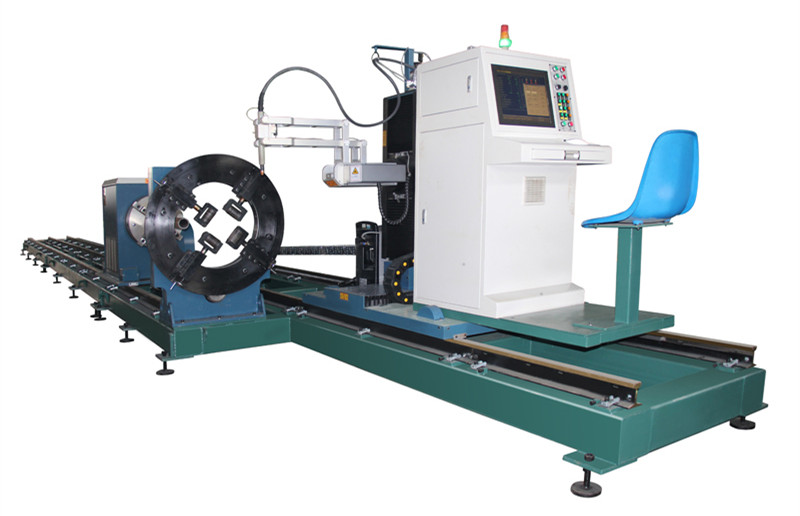 YOMI Pipe Square Tube CNC Plasma Cutting Machine with Cutting and Beveling Functions