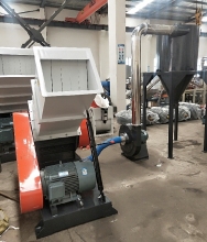 Plastic sheet crusher, rubber profile crusher