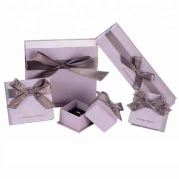 Luxury Empty Paper Jewelry Gift Box Bulk