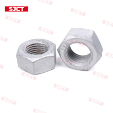 Hot-dip Galvanized DIN 934 Hex Nut