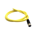 M12 T-Coded Power Connector PUR Cable