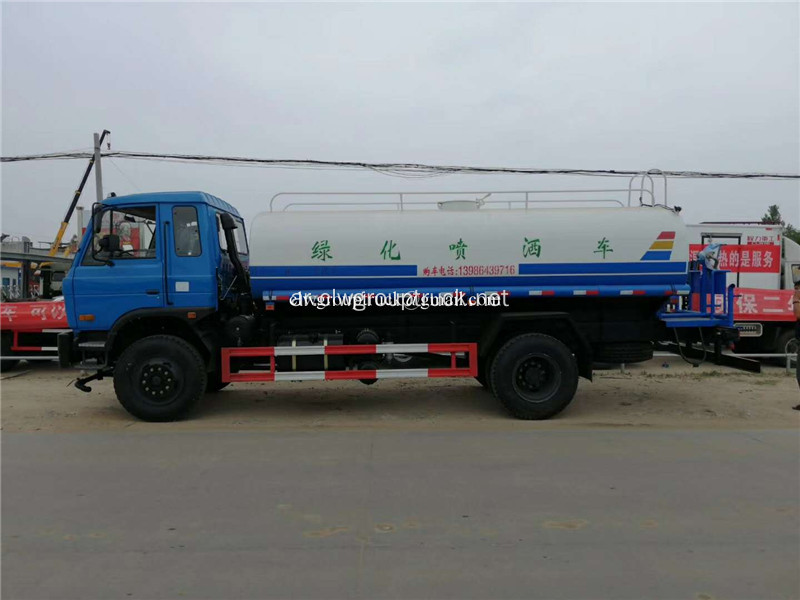 مستعملة شاحنة نقل المياه style dongfeng 153