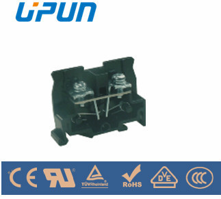 Shanghai manufacture supplier spring jack-up type plate electrical clamp connectors screw terminal blocks UTD-24E