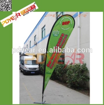 advertising beach flying flag