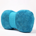 Super absorbent microfiber coral fleece car cleaning sponge