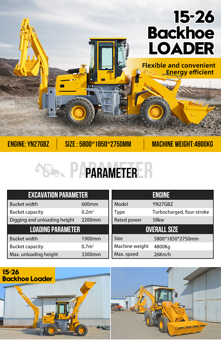 15 26 Backhoe Loader