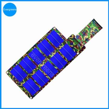 Folding amorphous solar charger ,solar panel pole mount