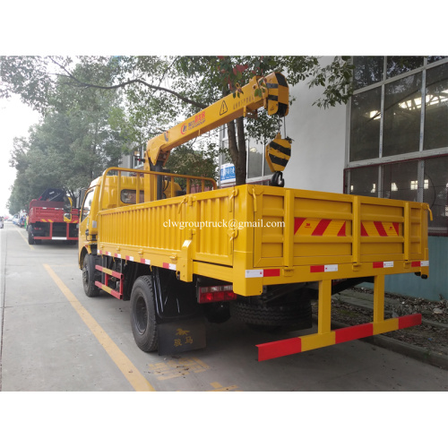 DFAC 5 ton hydraulic lorry-mounted jib crane