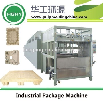 recycling waste paper molding paper pulp pallet machine