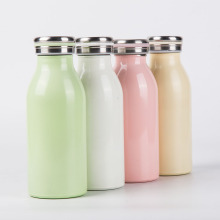 340ML Colorful Milk Stainless Steel Thermos Water Bottle