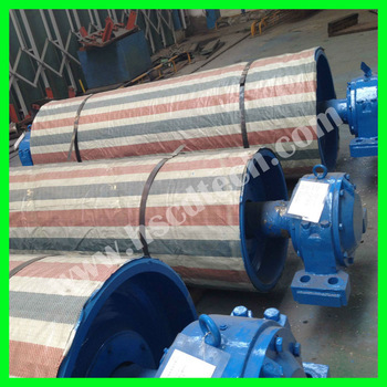 conveyor belt motorized pulleys