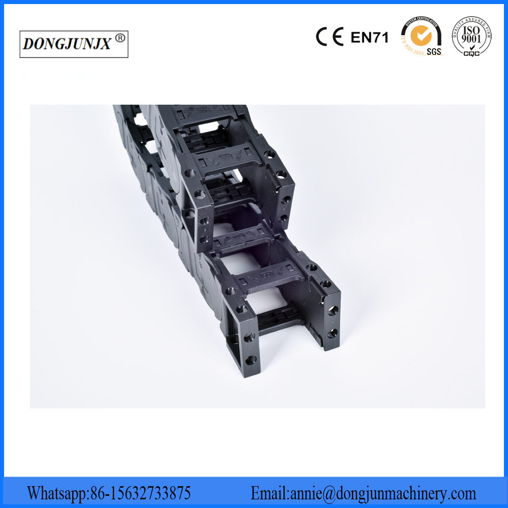 Nylon cable drag chain