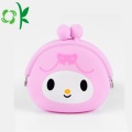 Custom Silicone Cute Clip Coin Purse Poach Partihandel