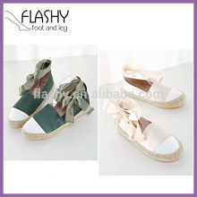 Wholesale campagus women flat espadrilles woven shoes 2016