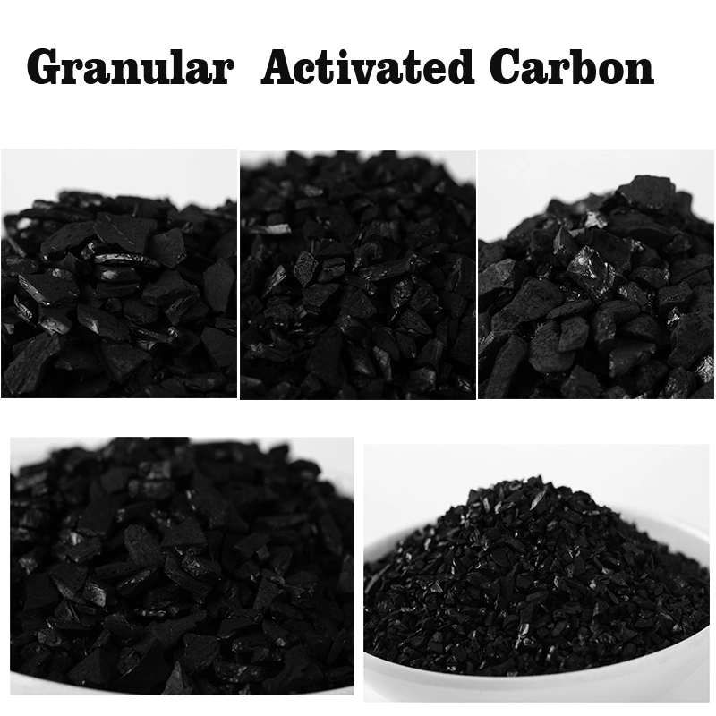 6X12 Mesh Granular Coconut Shell Activated Carbon Gold Recovery with 25kg Package