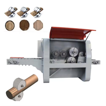 Round Log Cutting Saw: Multiple Blade Rip Saw Machine for Wood Boards