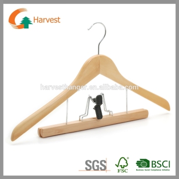 wooden dress hangers for garments