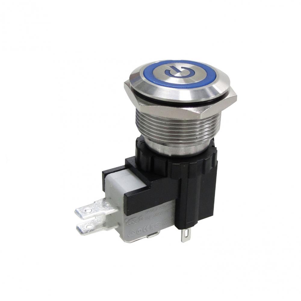 IP67 Hight Current Metal Push Button Switch