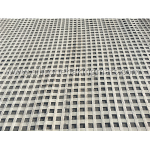 पीवीसी लेपित पॉलिएस्टर मेष Geogrid