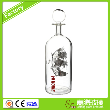 Handcrafted Nautical ship in a bottle model