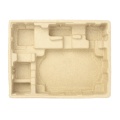 Eco Friendly Paper Molded 3C Products Packaging Insert