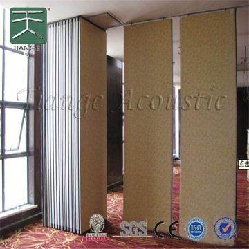 Hotel Operable Partition Wall System soundproof partition walls