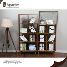 Oak Wood Book Shelf Household Storage Rack