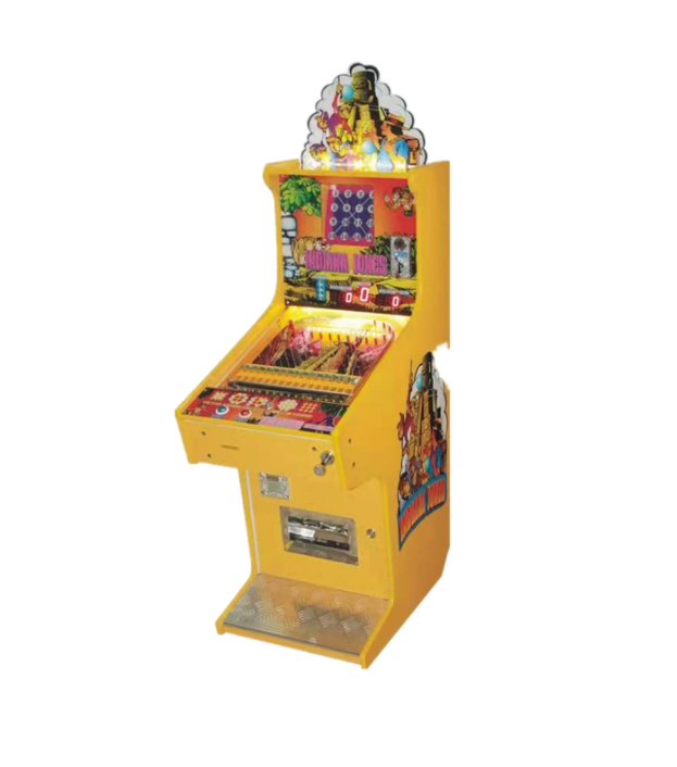 Munt bediende arcade -machine