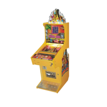 Munt bediende arcade -machine